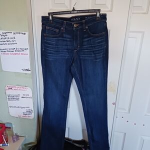 Spanx Women Jeans Skinny The Slim X Straight Blue SZ 29 Great Conditions